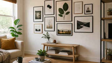 How to Arrange a Gallery Wall in a Small Apartment