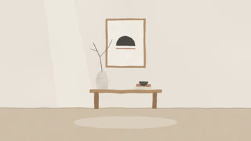 Styling your home with Japandi Wall art