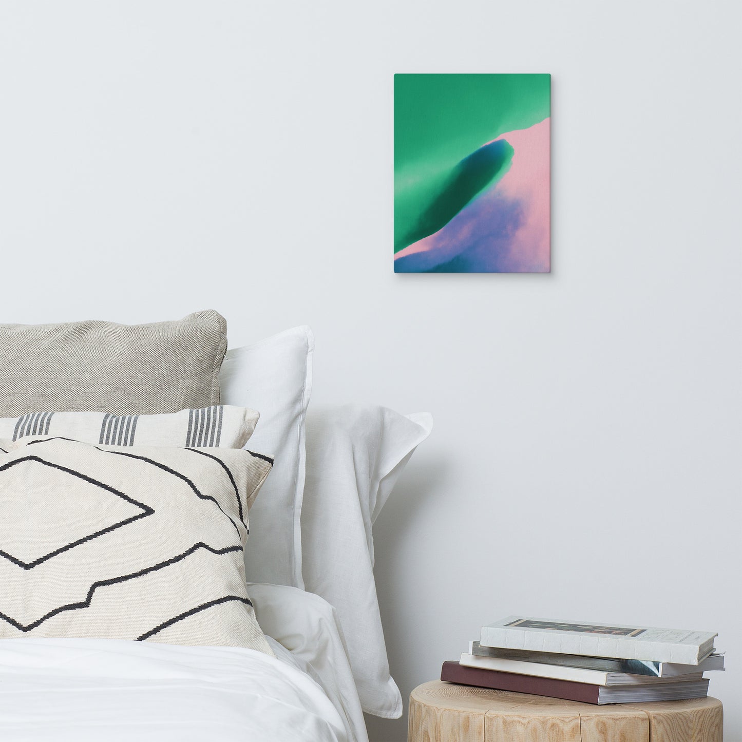 Calming hues canvas