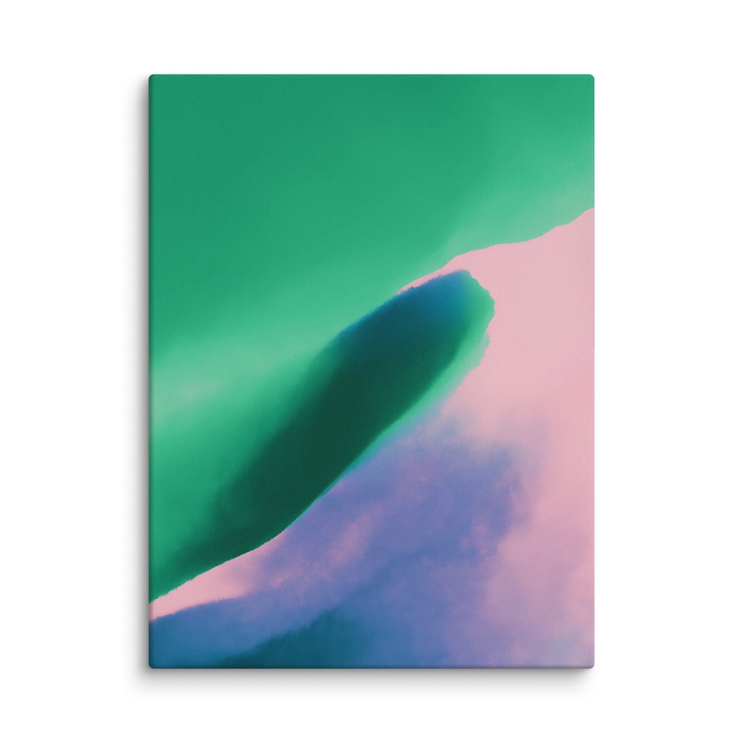 Calming hues canvas