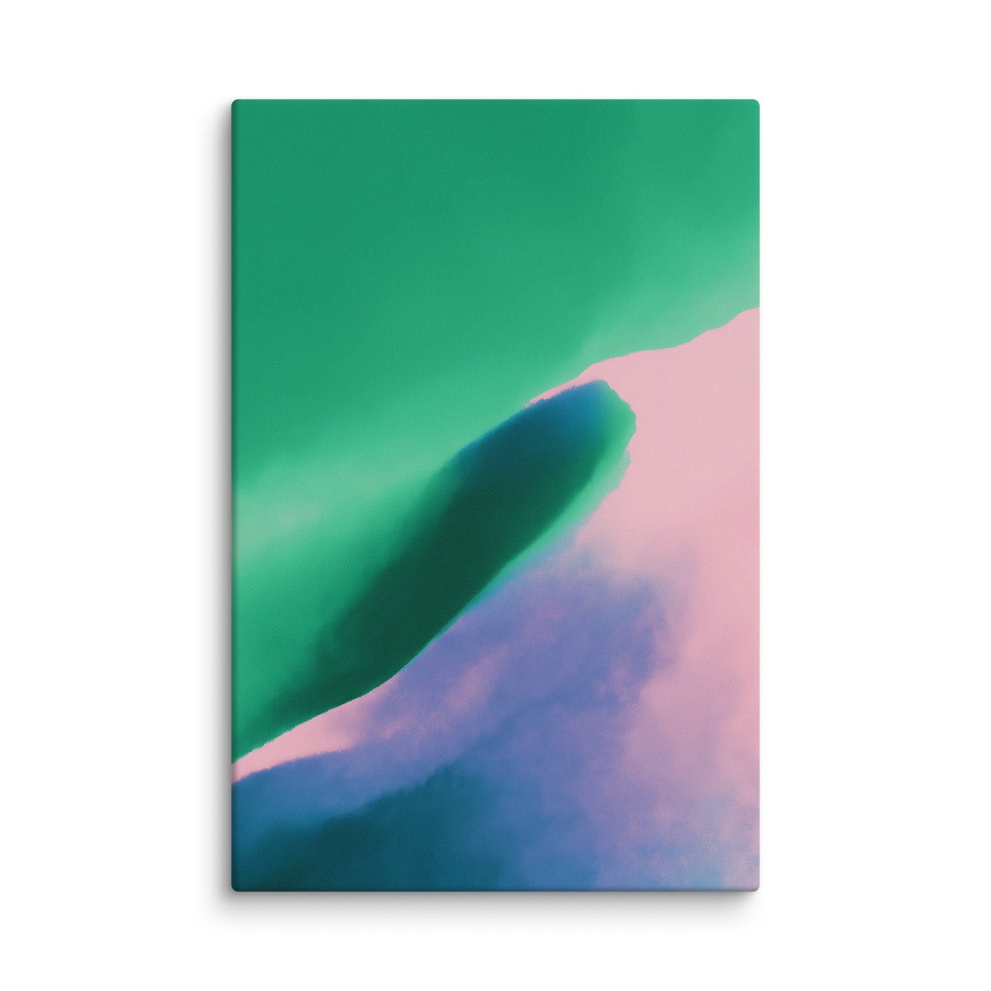 Calming hues canvas