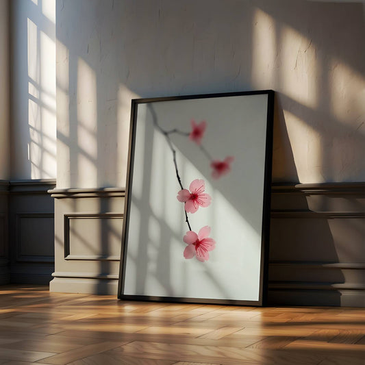 Cherry blossom canvas