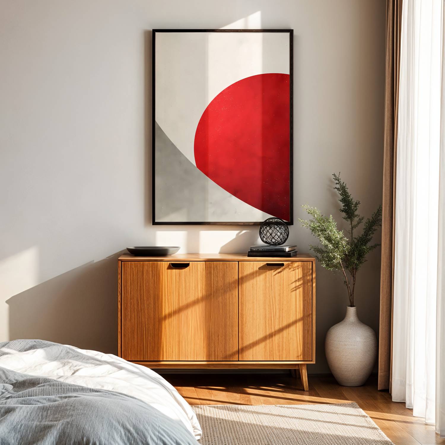 Colour pop abstract canvas