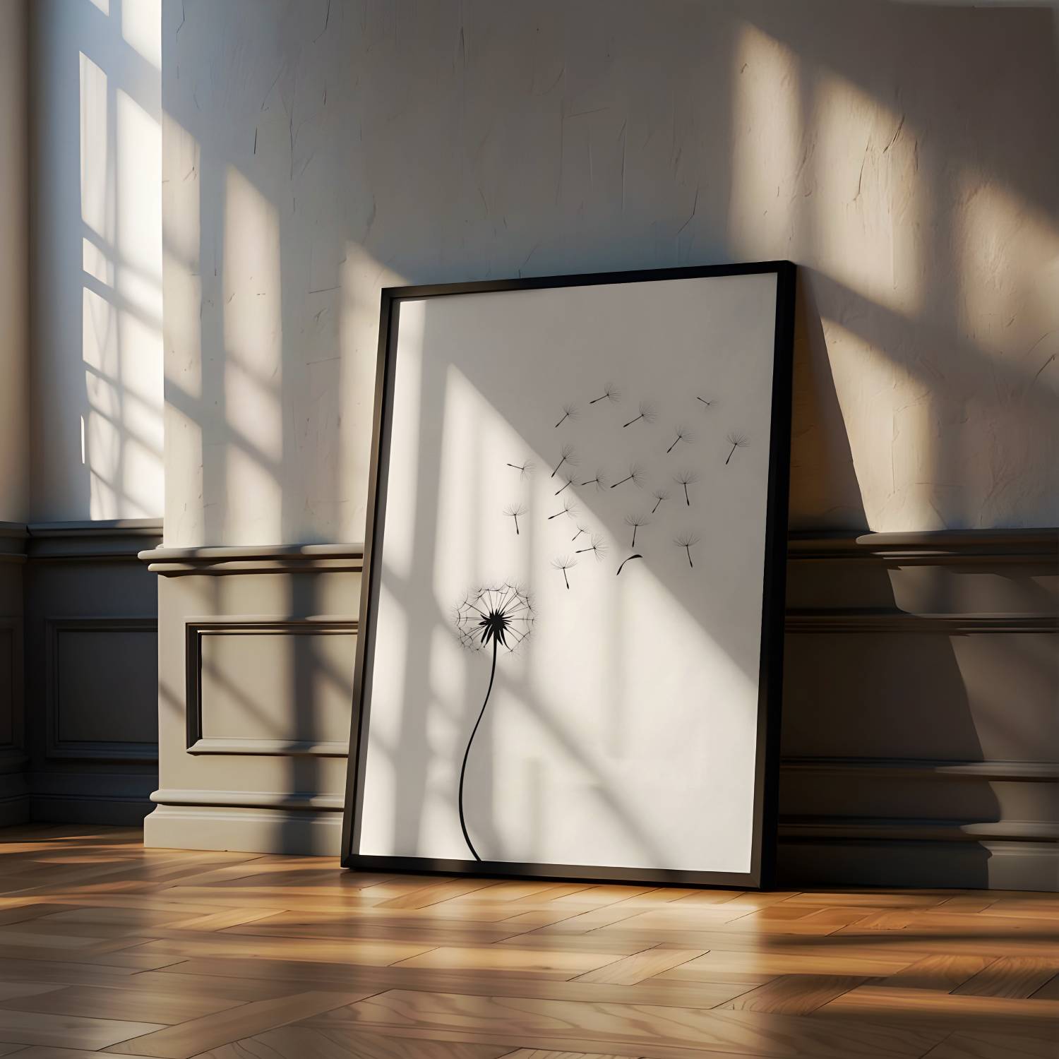 Dandelion canvas