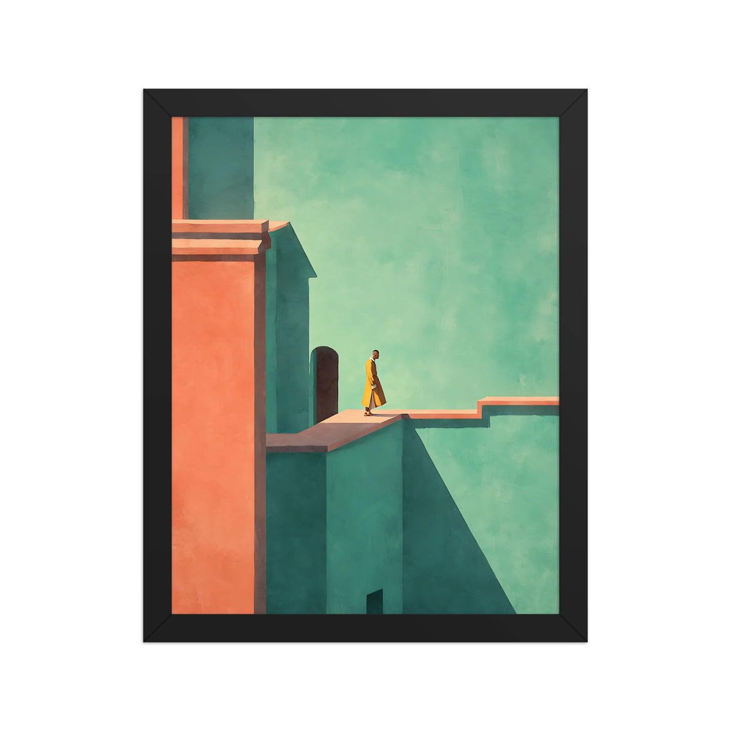 Abstract architecture canvas
