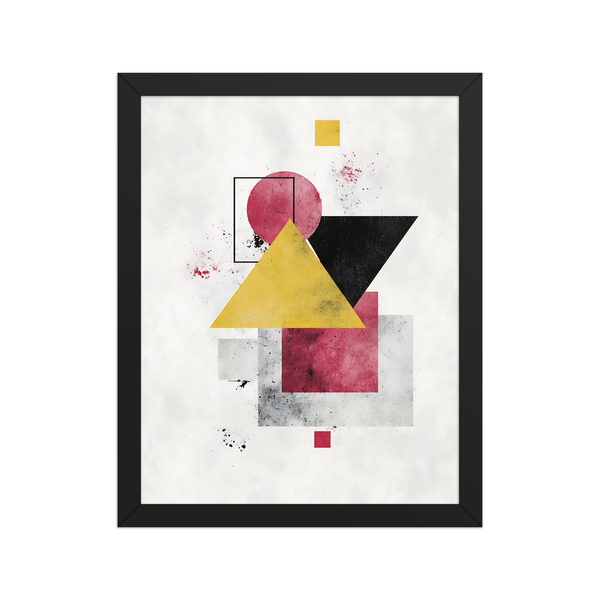 Colourful abstract canvas