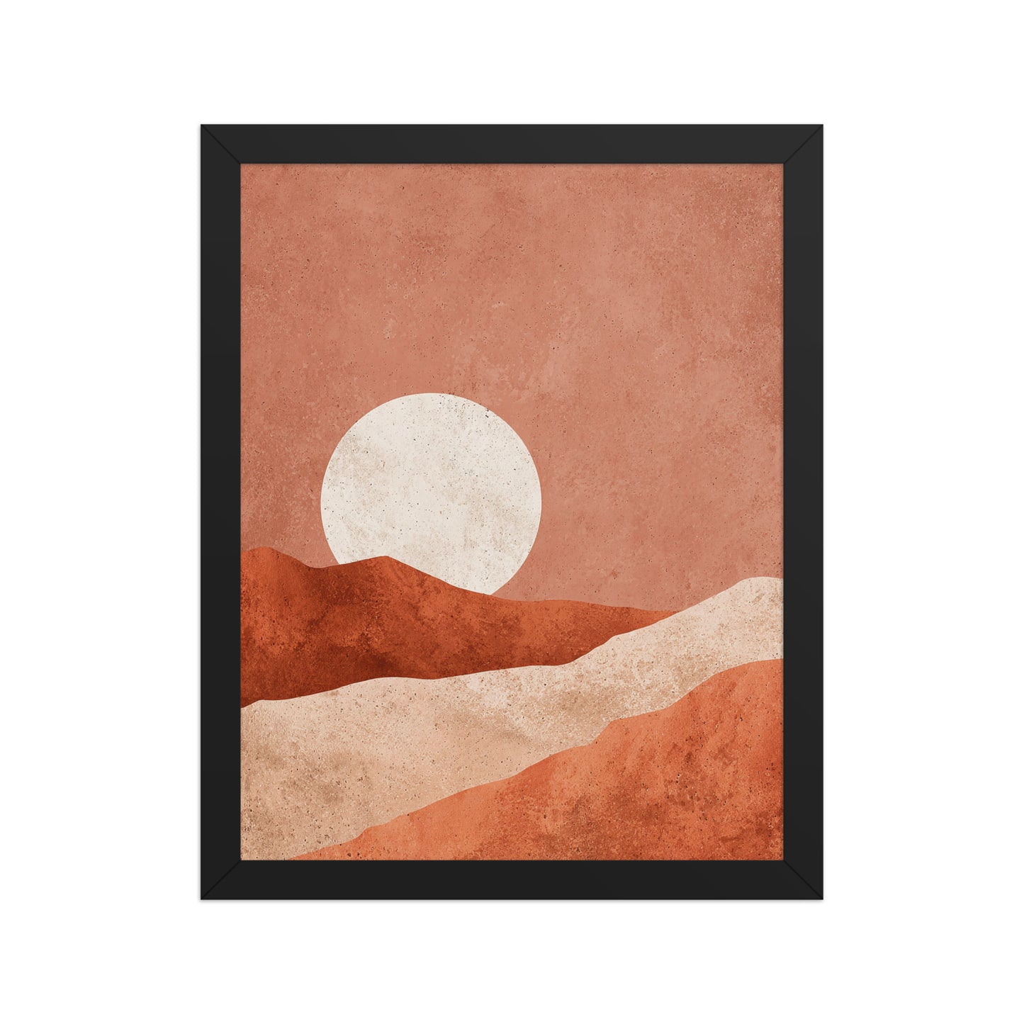 Minimal sun canvas