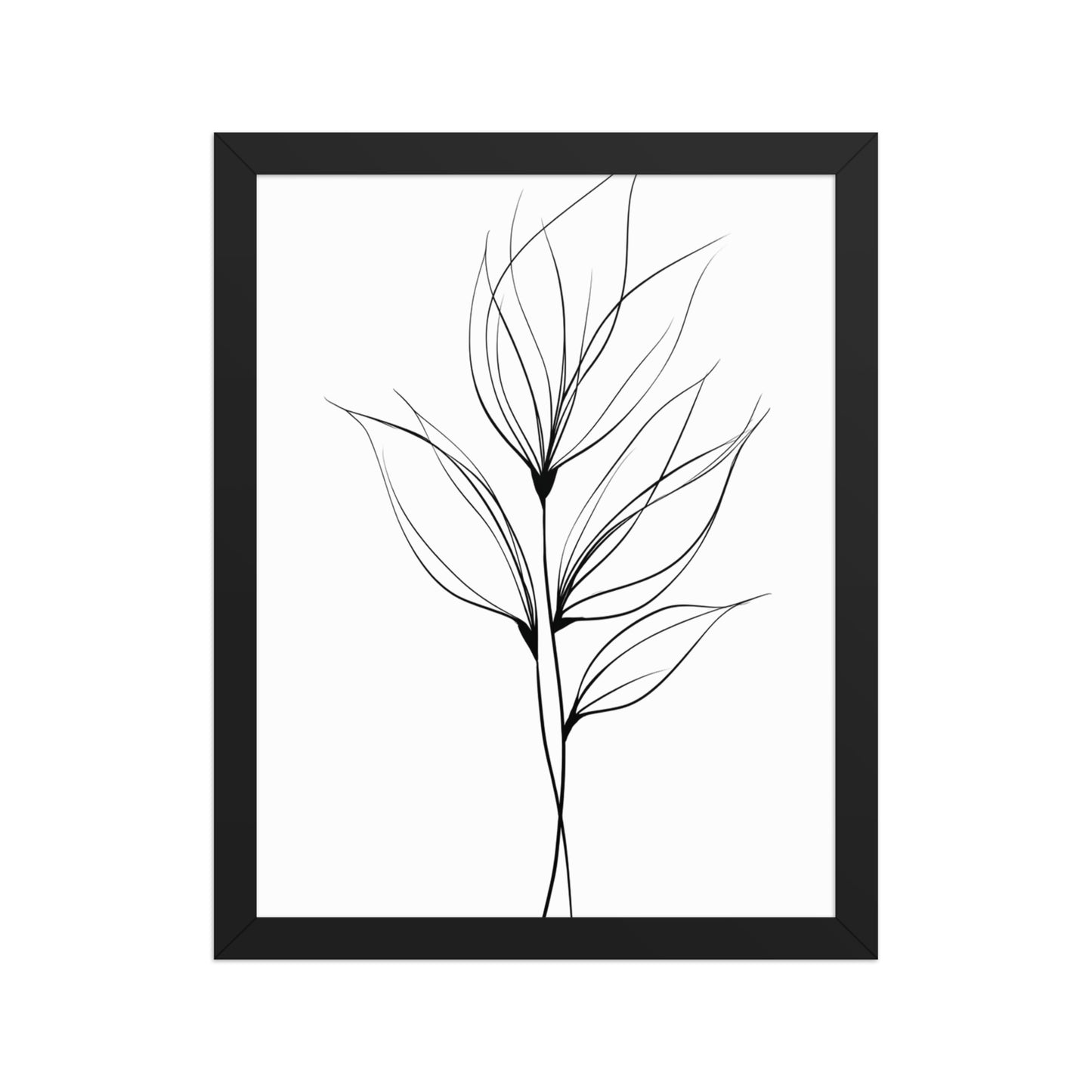 Line Art Leaf