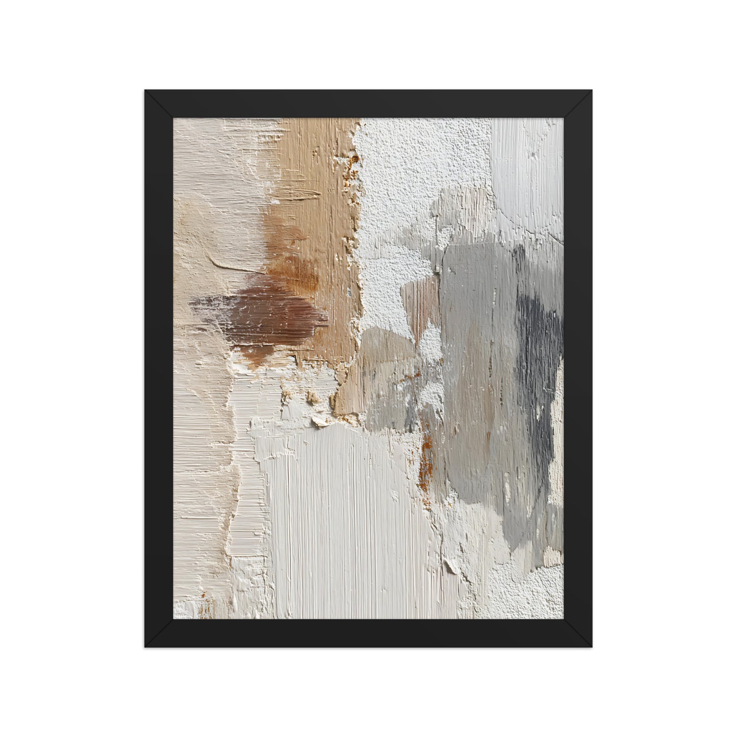 Textured abstract canvas