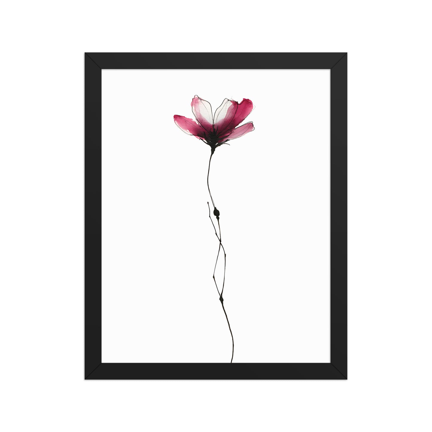 Pink petals canvas
