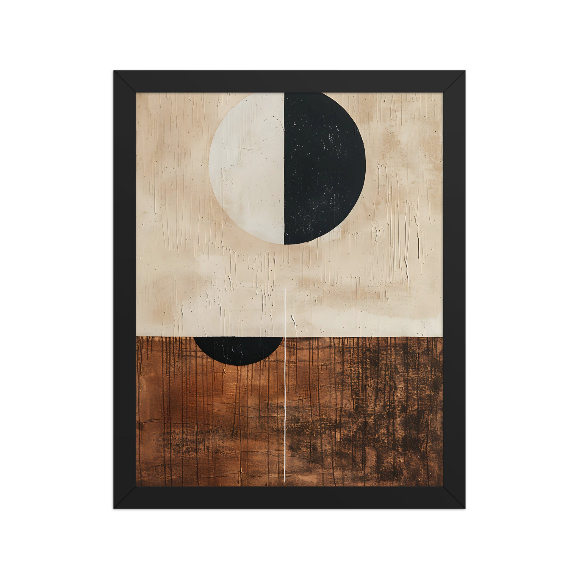 Natural tones canvas