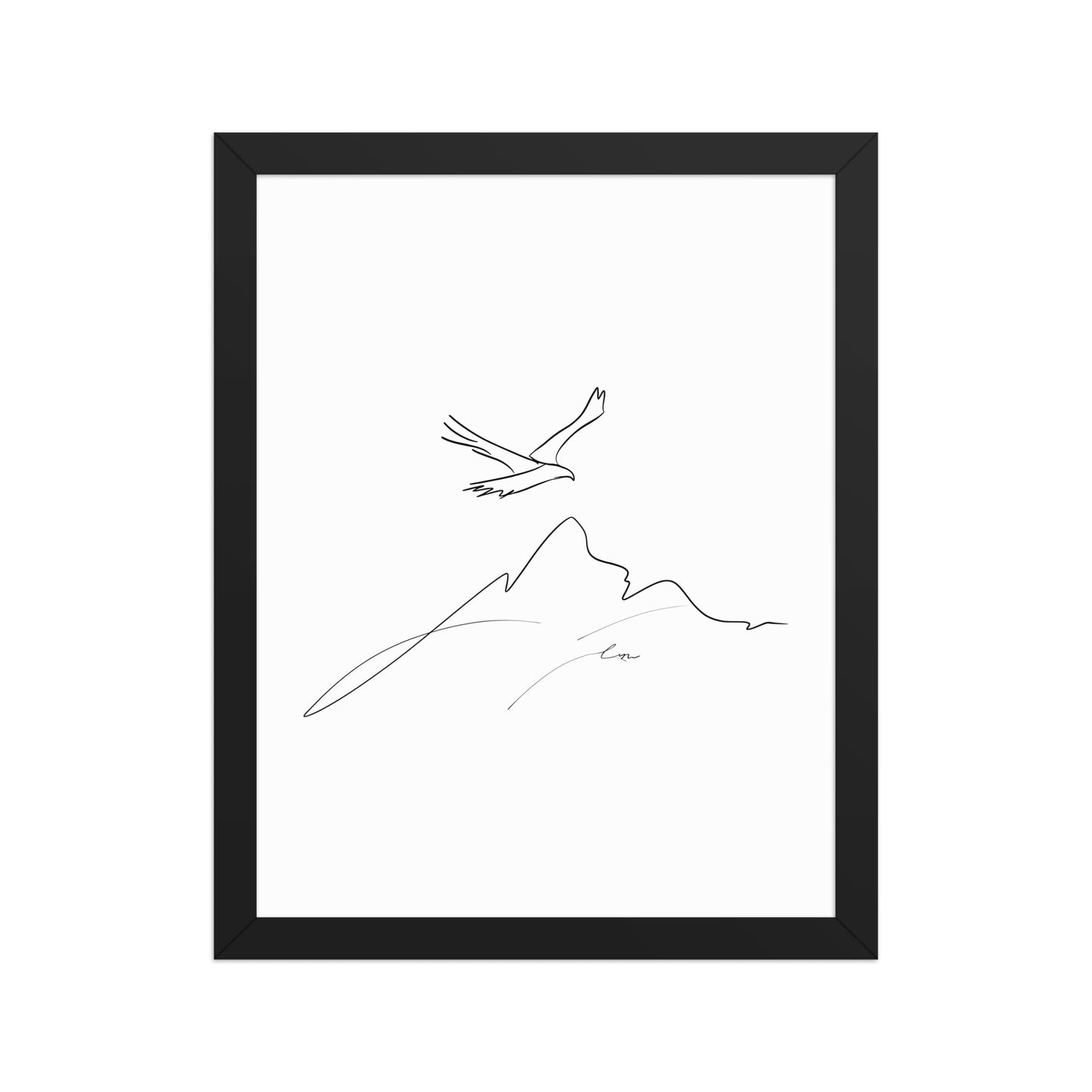 Simple lines canvas