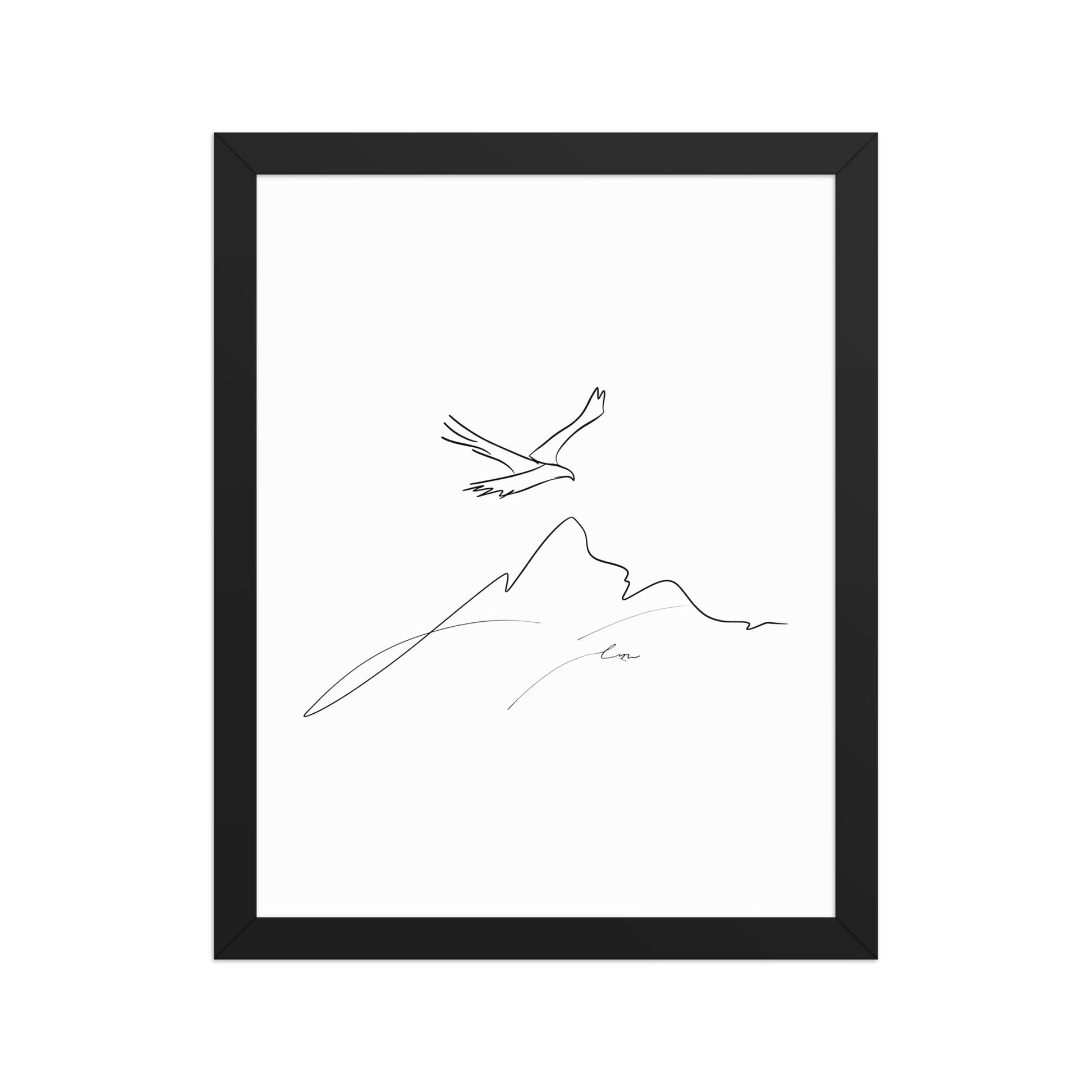 Simple lines canvas