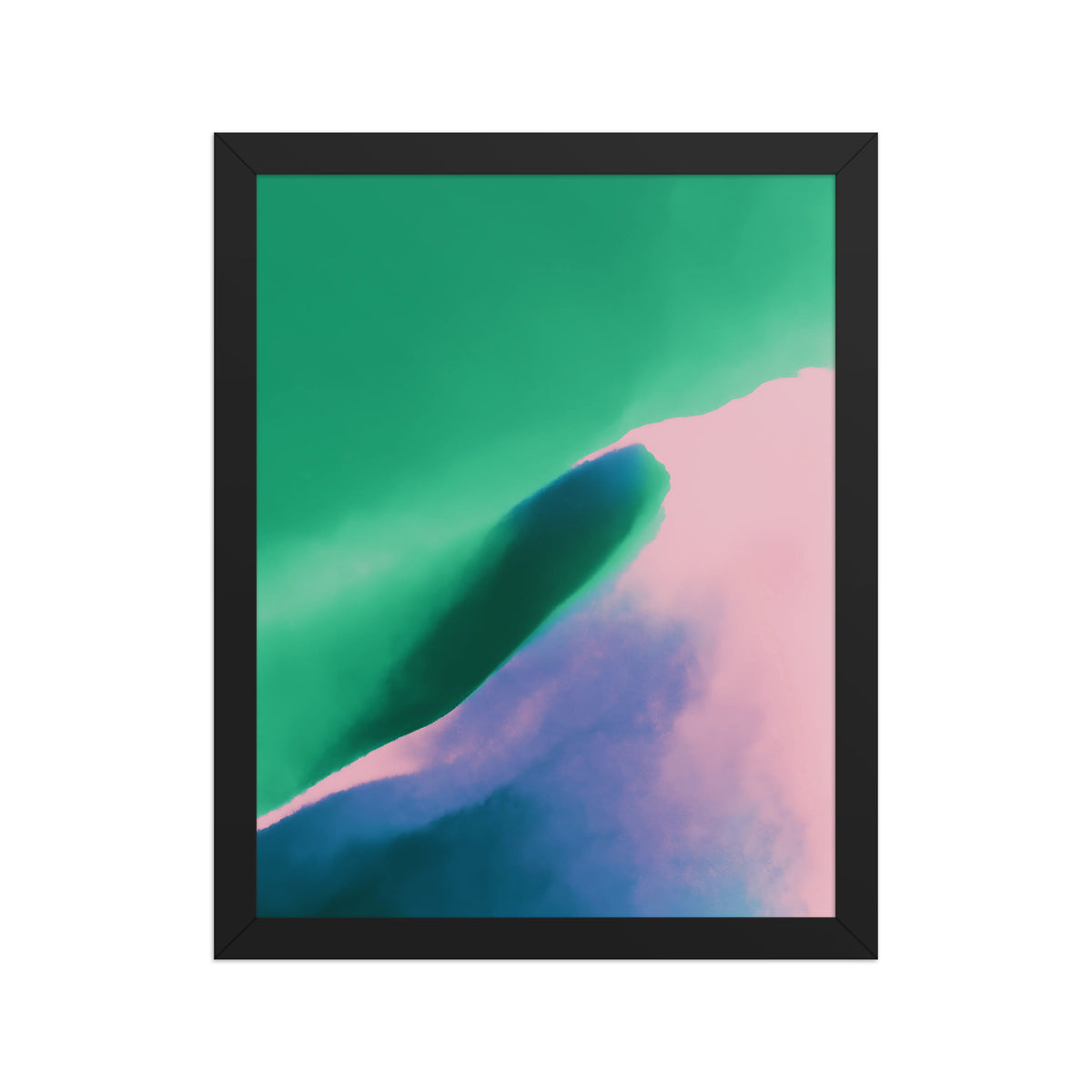 calming hues canvas