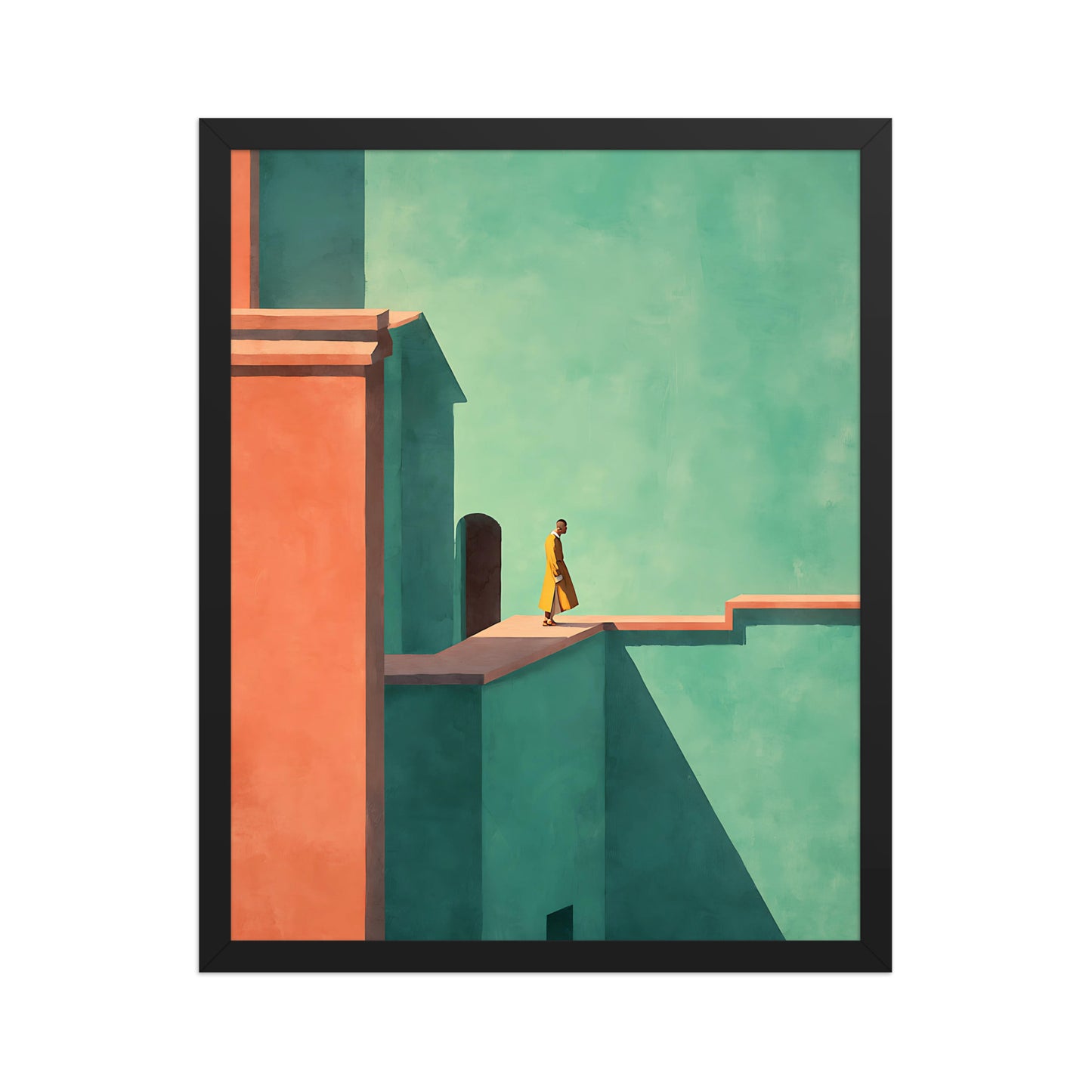 Abstract architecture canvas