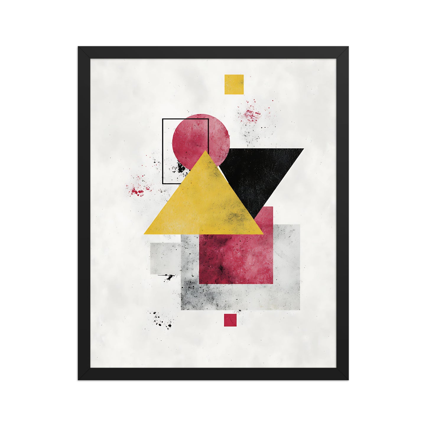 Colourful abstract canvas