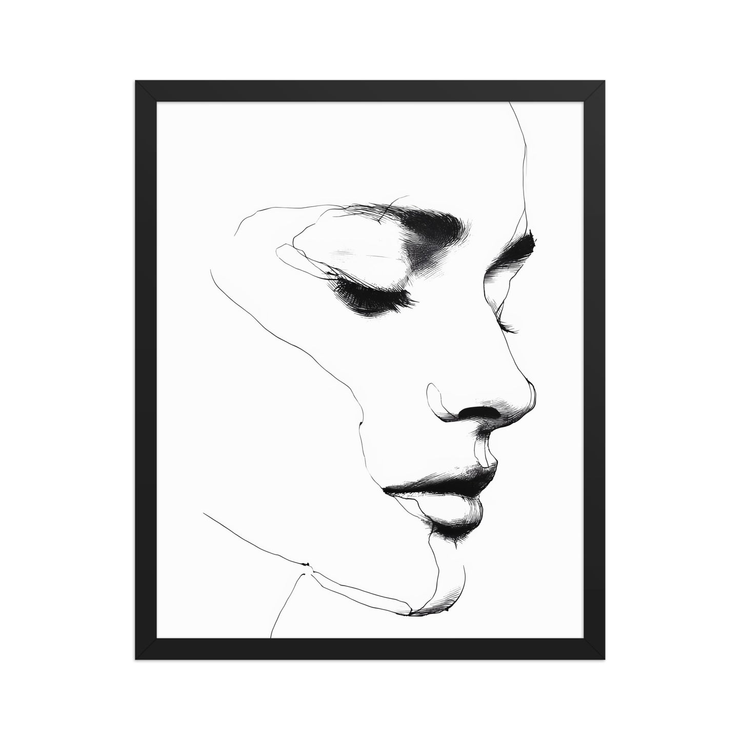 Soft lines canvas
