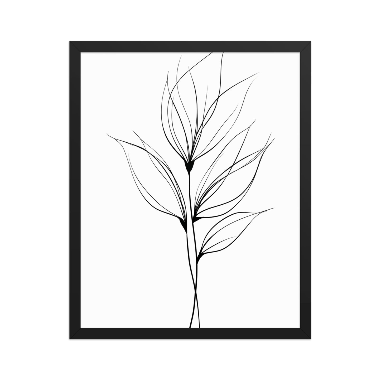 Line Art Leaf