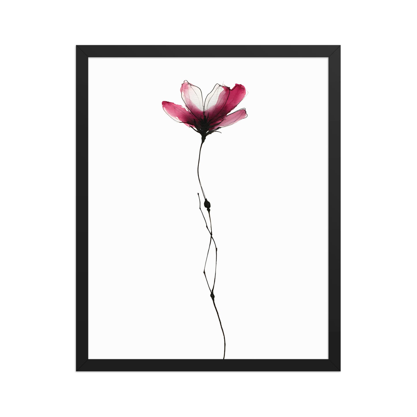 Pink petals canvas