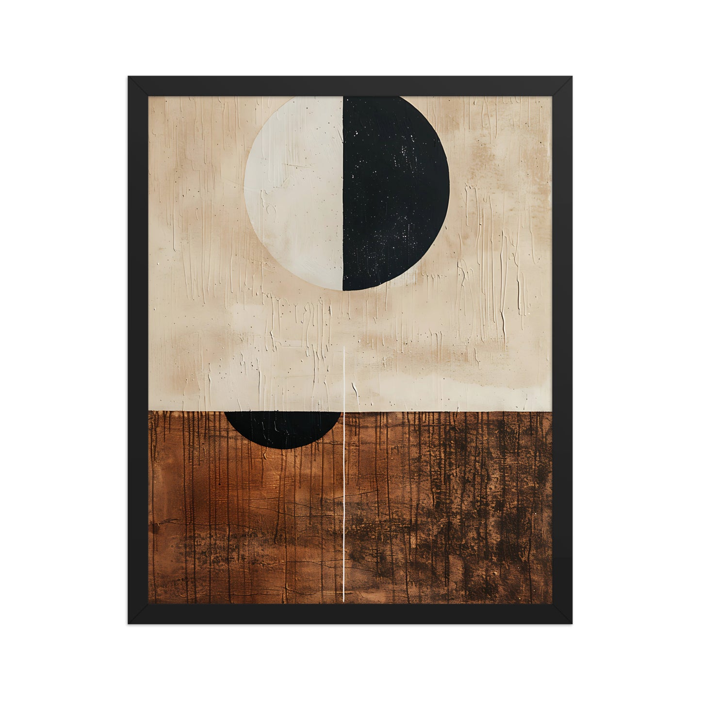 Natural tones canvas