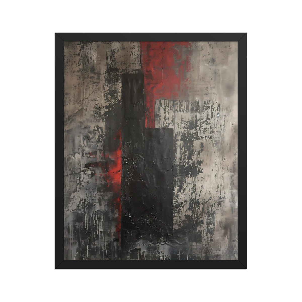 Japandi colour pop canvas