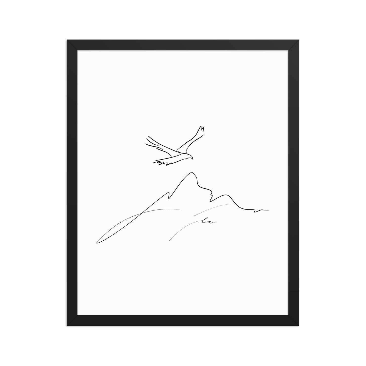 Simple lines canvas