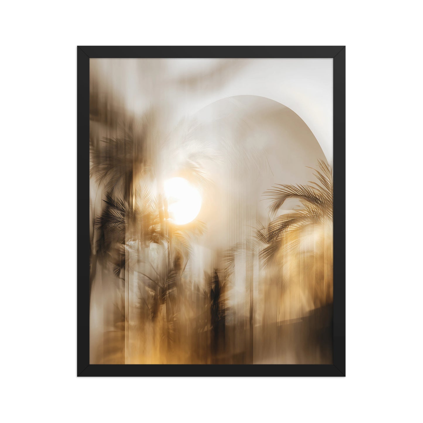 Tropical Glow Canvas Wall Art
