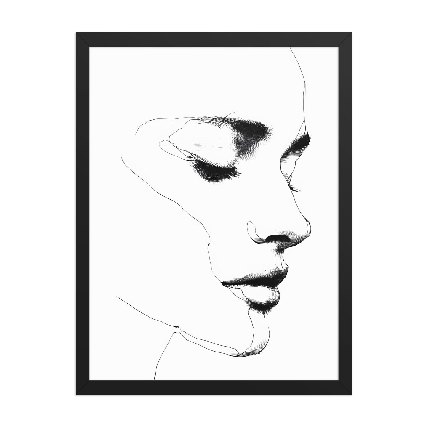 Soft lines canvas