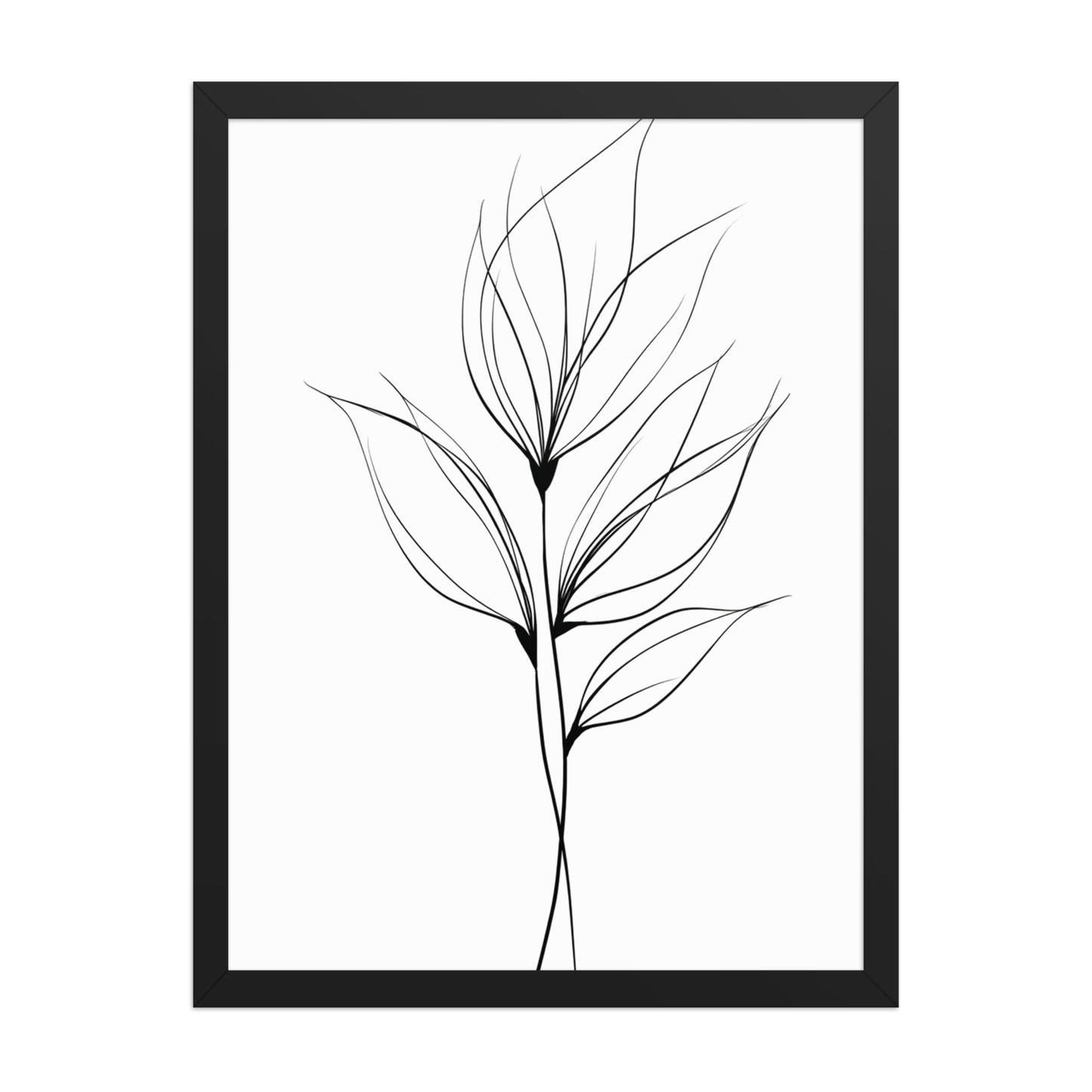Line Art Leaf