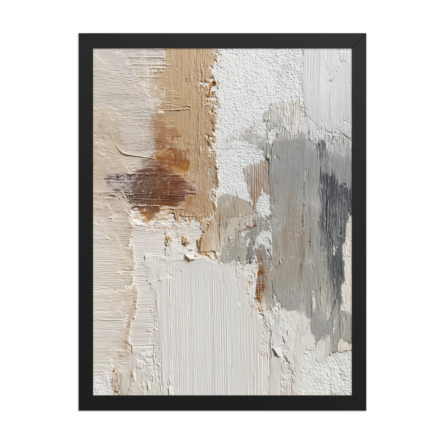 Textured abstract canvas