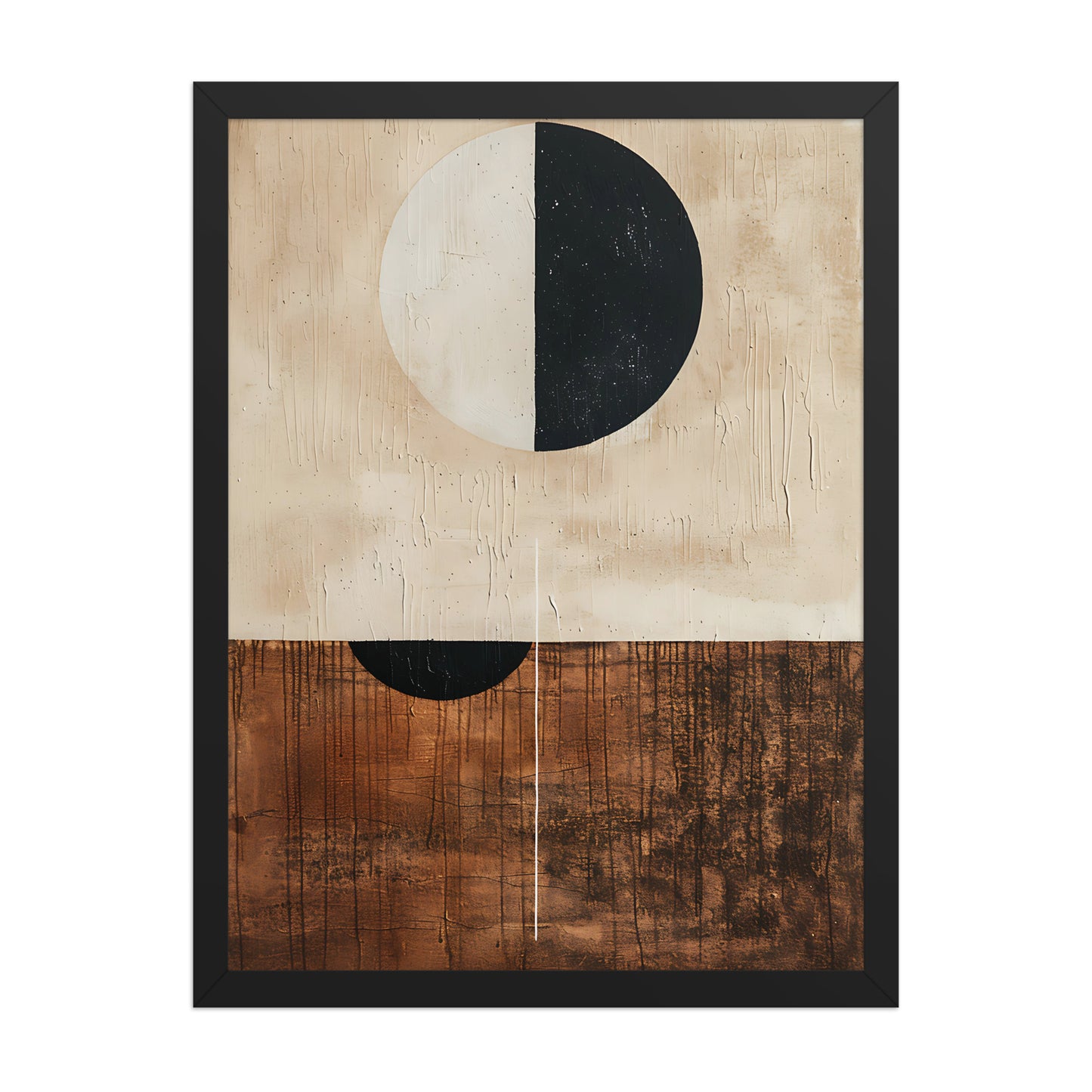 Natural tones canvas