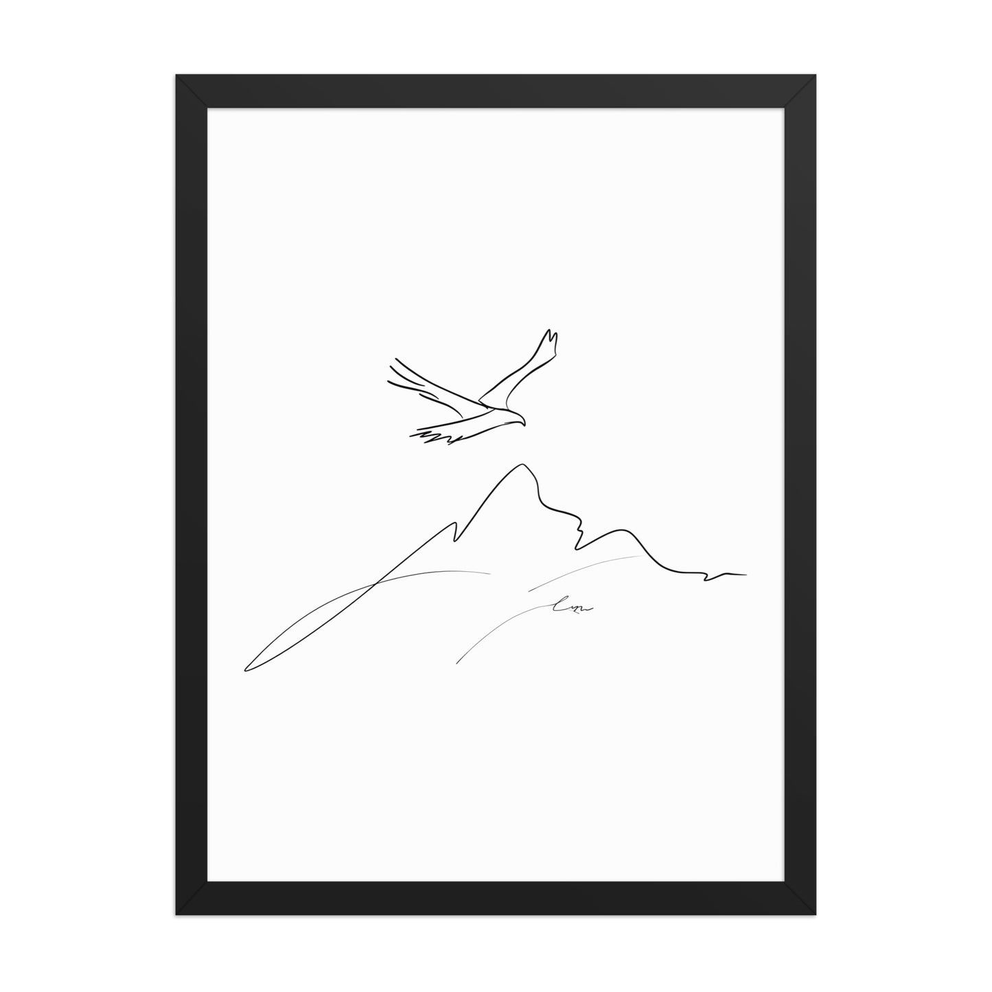 Simple lines canvas