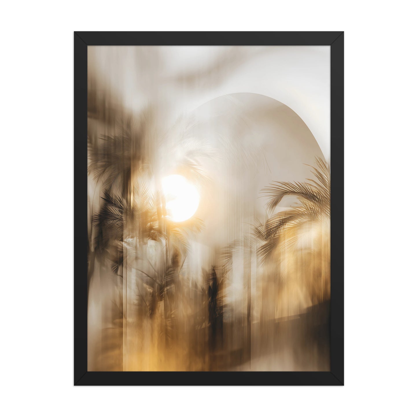 Tropical Glow Canvas Wall Art
