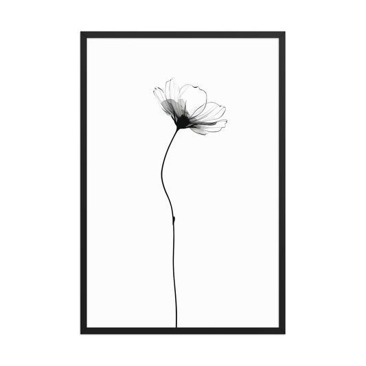Soft flower canvas