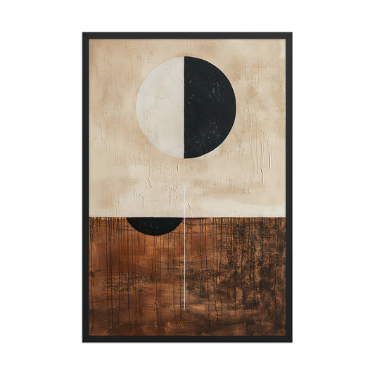 Natural tones canvas