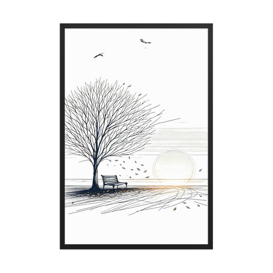 Mindful scene canvas