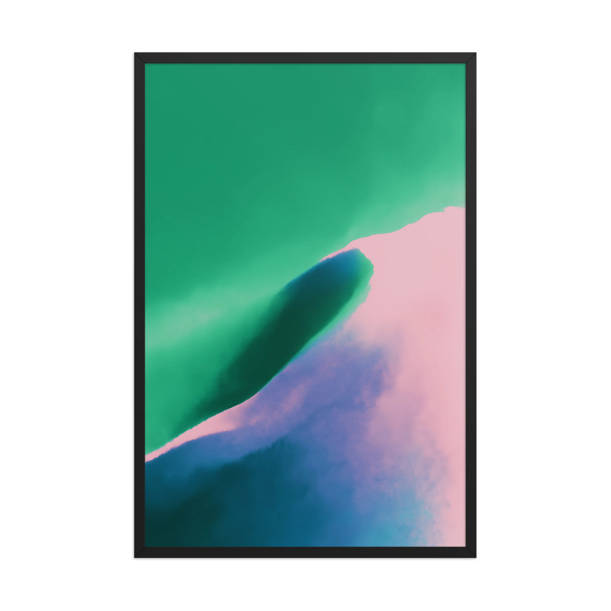 calming hues canvas