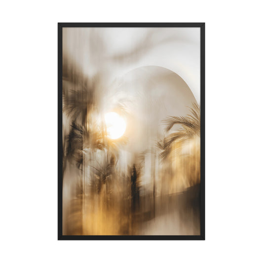 Tropical Glow Canvas Wall Art