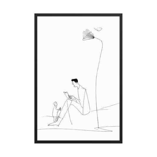 Homely Lines Canvas Wall Art
