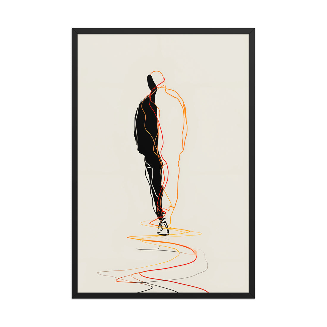 Colour Walk Canvas Wall Art