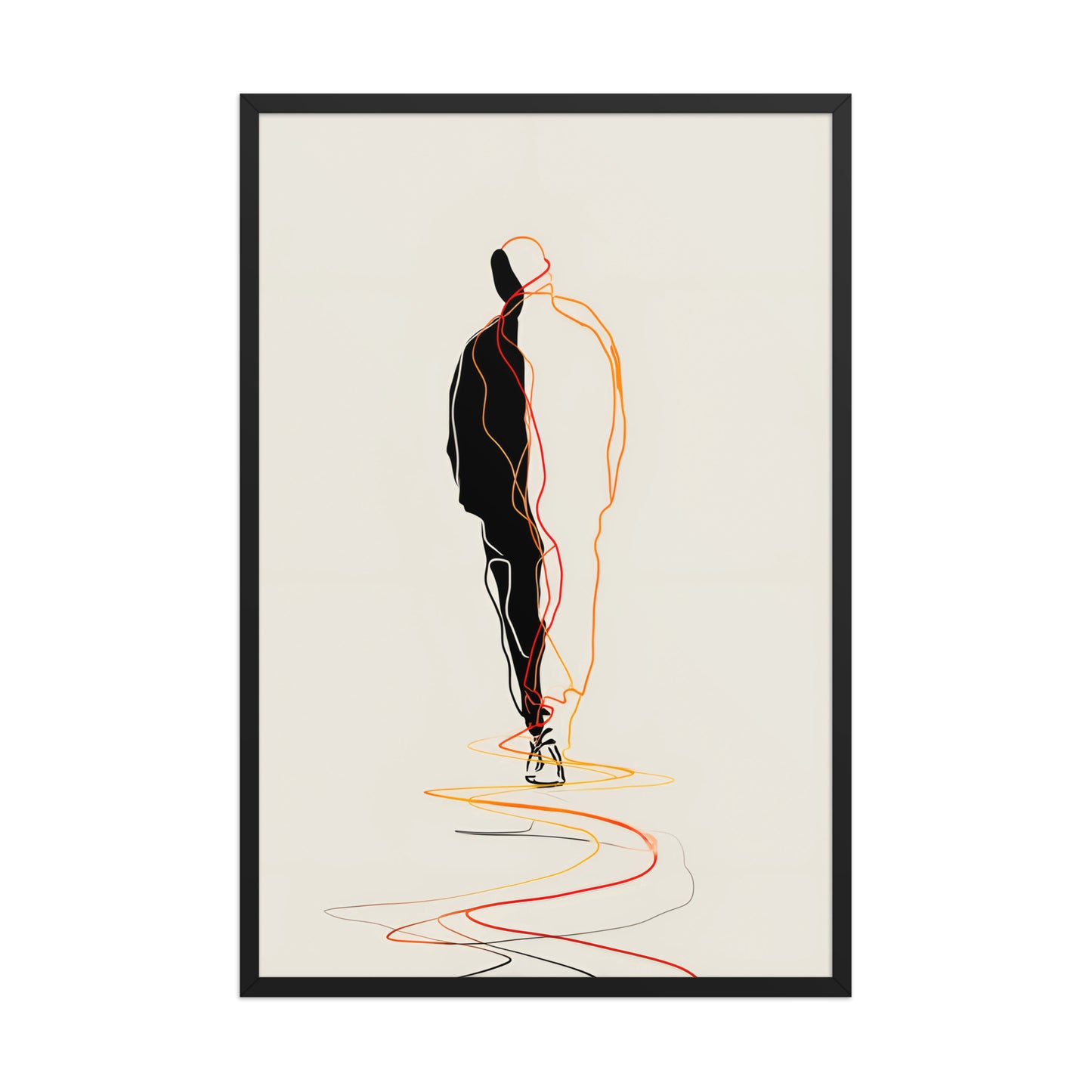 Colour Walk Canvas Wall Art