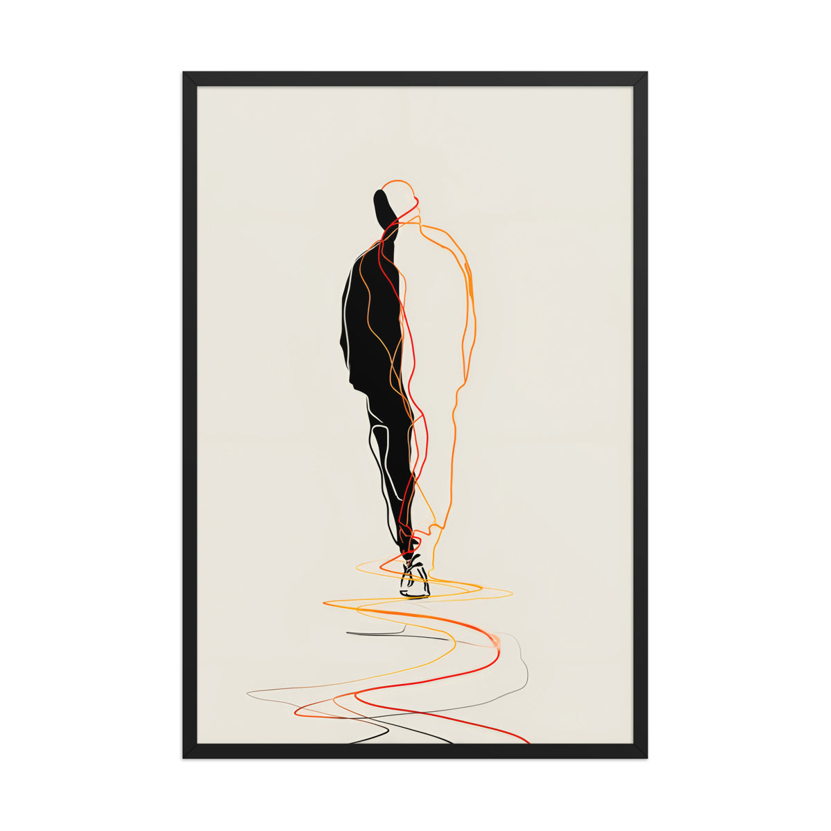 Colour Walk Canvas Wall Art