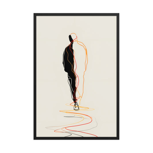 Colour Walk Canvas Wall Art