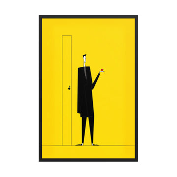 Yellow Door Canvas Wall Art