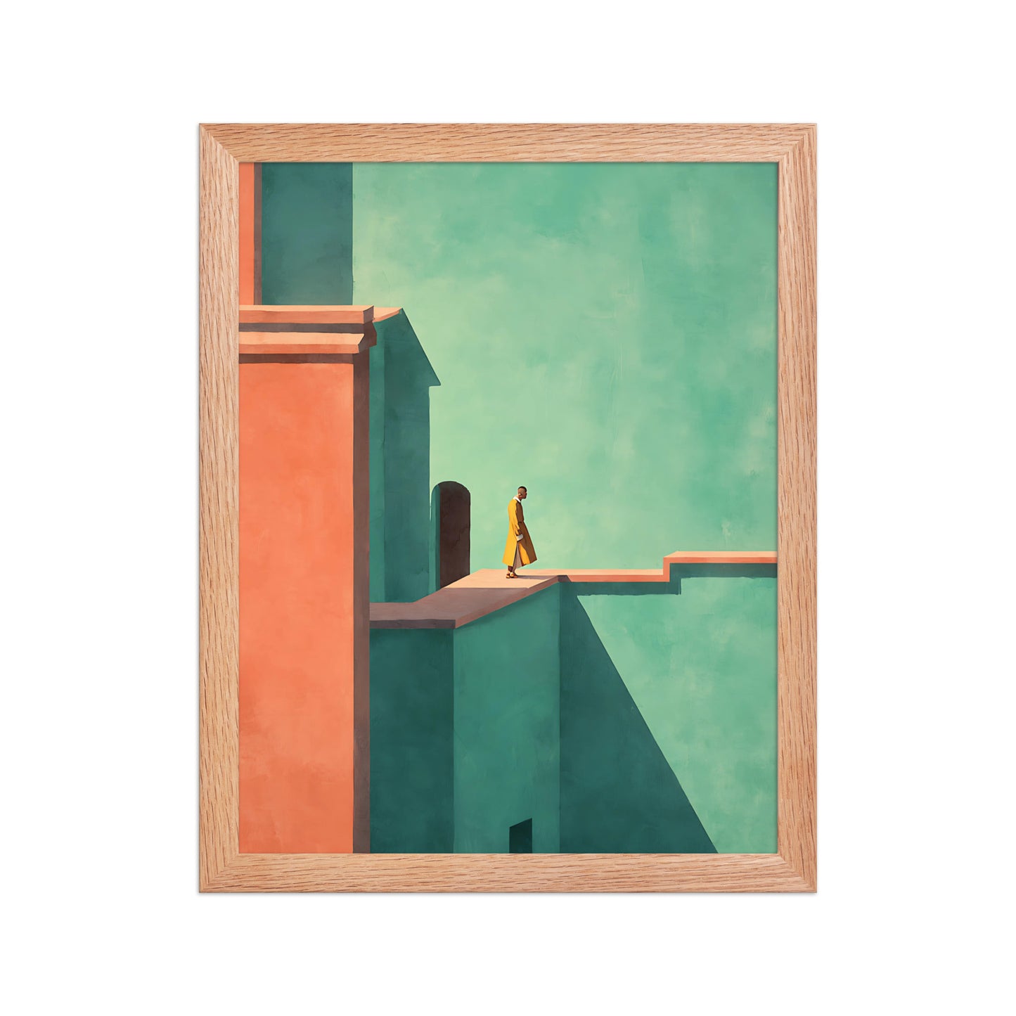 Abstract architecture canvas