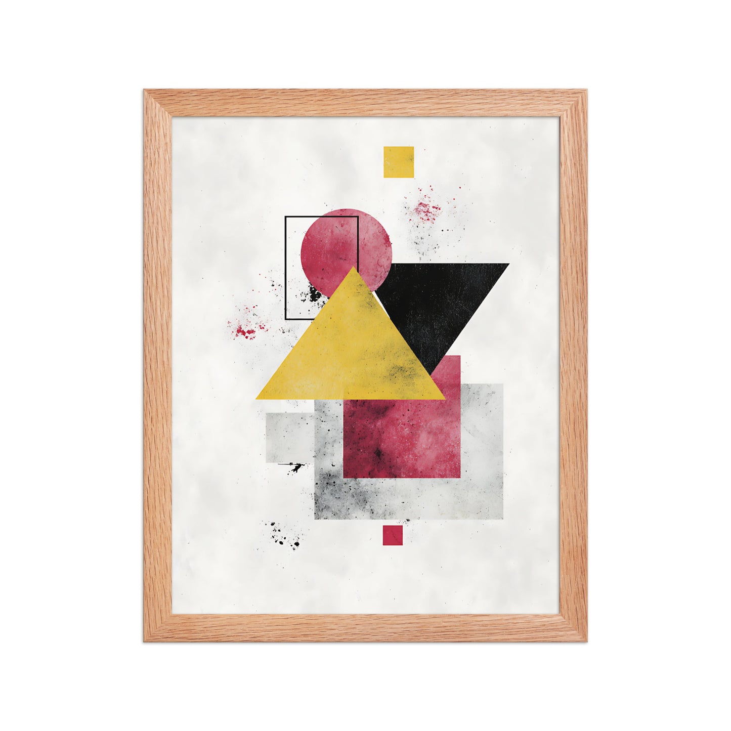 Colourful abstract canvas