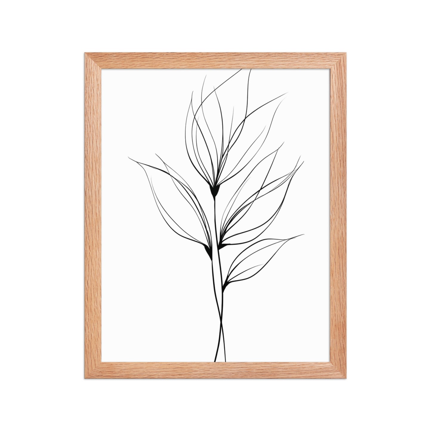 Line Art Leaf
