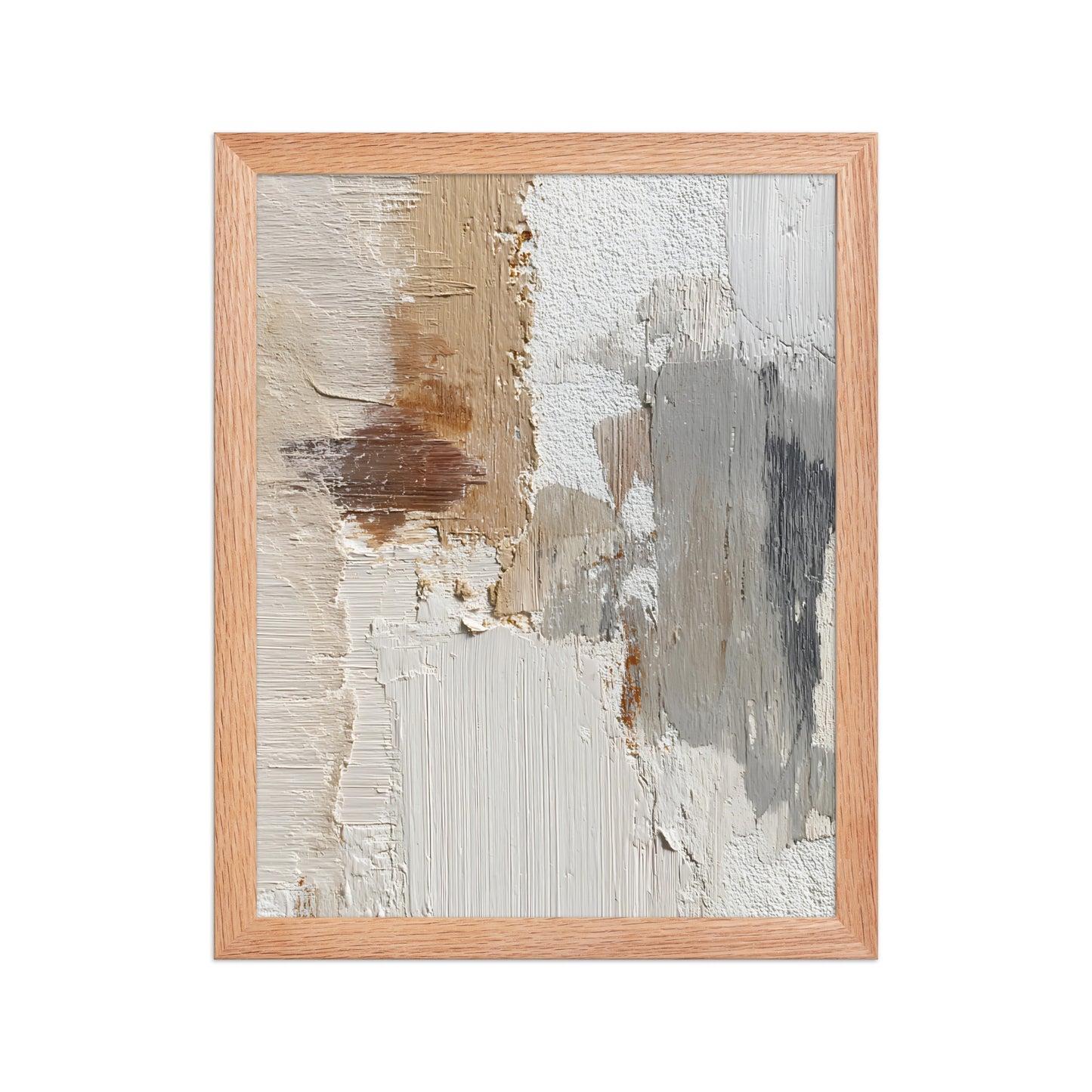 Textured abstract canvas