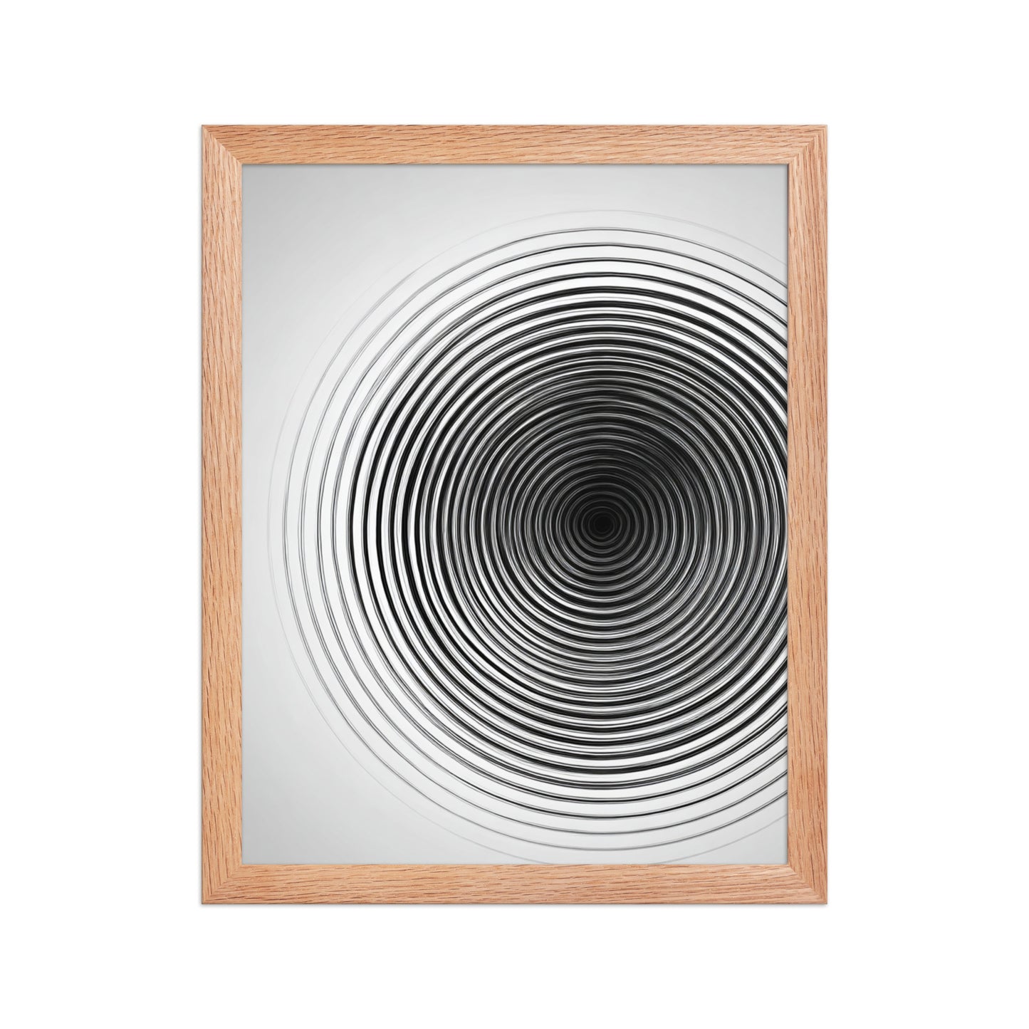 Concentric zen canvas