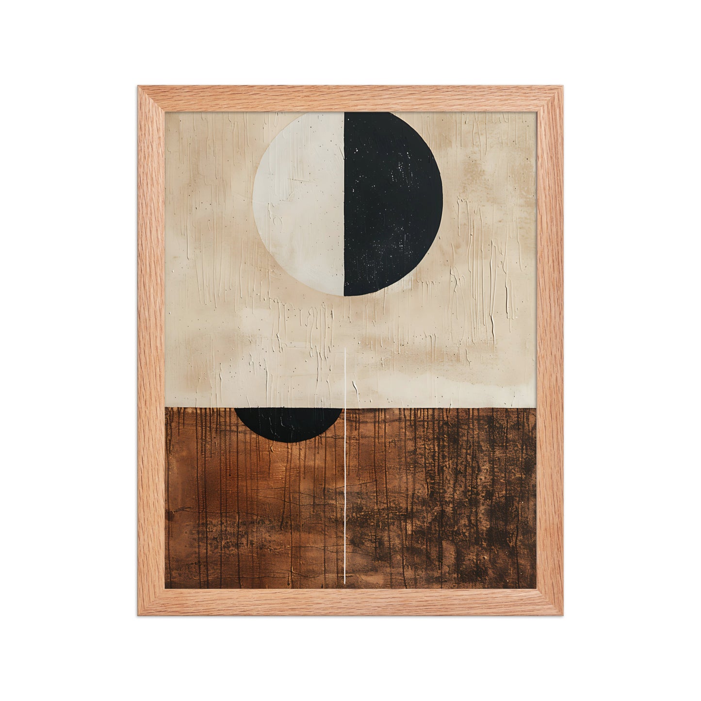 Natural tones canvas